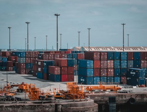 Image with Shipping Containers